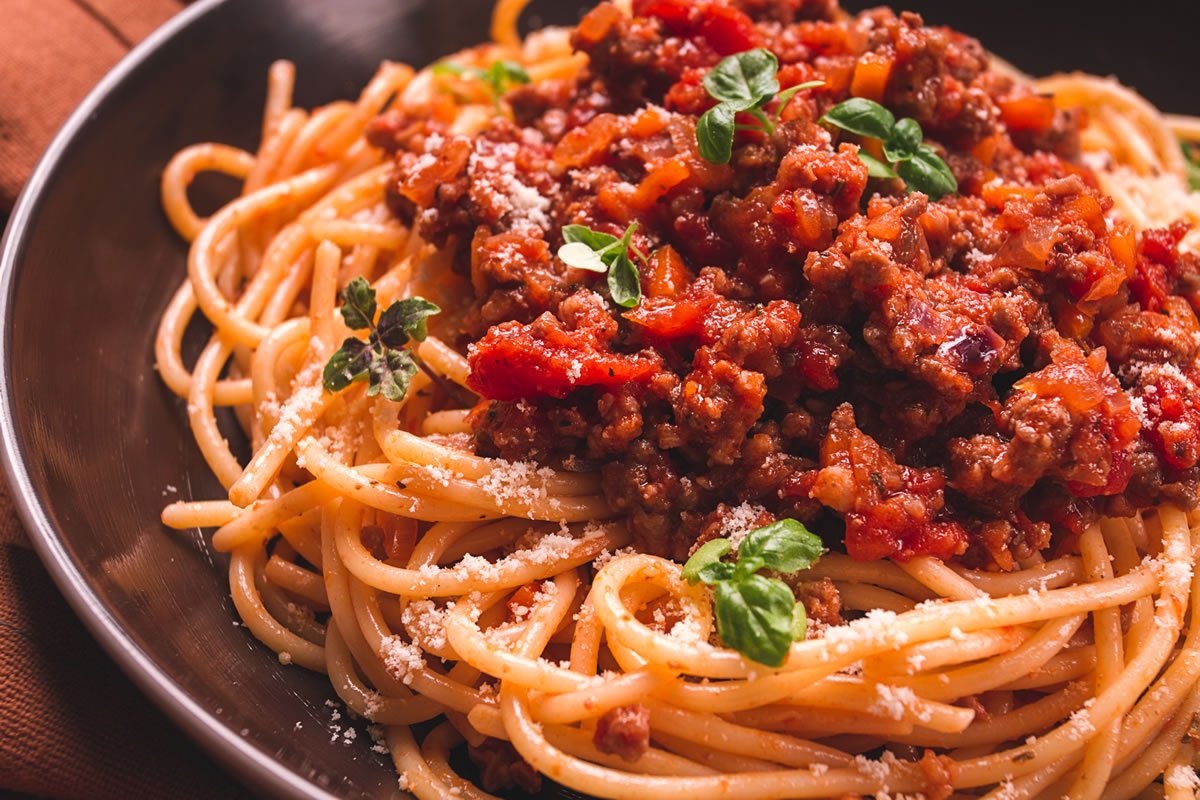 Mince and herb pasta